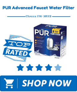 PUR Advanced Faucet Water Filter Chrome FM-3700B