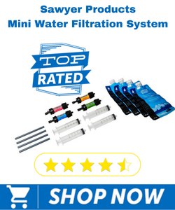 Sawyer products mini water filtration system