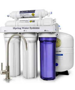 iSpring RCC7 5-Stage Residential Under Sink Reverse Osmosis Water Filter