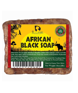 African Black Soap Bar