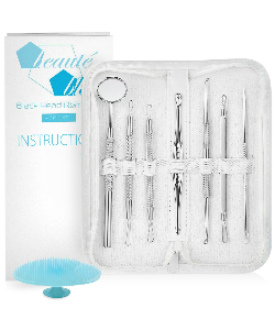 Beaute Blue – 7 Piece Facial Impurities Remover Kit