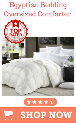 Egyptian Bedding Oversized Comforter