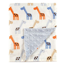 Hudson Baby Printed Mink Blanket