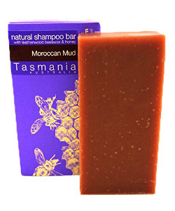 Moroccan Mudd Shampoo Bar by Beauty and the Bees Tasmania