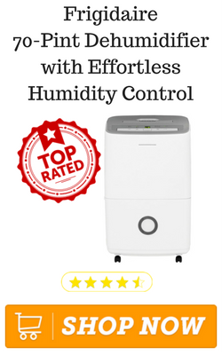 Frigidaire 70-Pint Dehumidifier with Effortless Humidity Control
