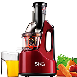 Wide Chute Anti-Oxidation Slow Masticating Juicer by SKG