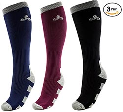 3Plus Socks Men & Women Compression Performance Socks