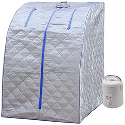 DURHERM Portable Personal Folding Home Steam Sauna