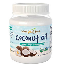 Island Fresh Superior Organic Virgin Coconut Oil