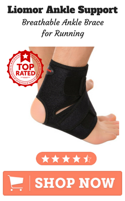 Liomor Ankle Support Breathable Ankle Brace for Running 