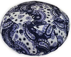 YogaAccessories Round Cotton Meditation Cushion