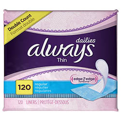 Always Dailies Panty Liners
