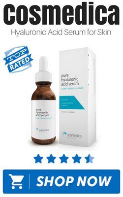 Hyaluronic Acid Serum for Skin by Cosmedica Add a little bit of body text