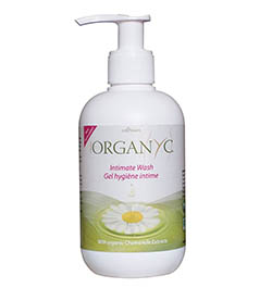 Organyc Certified Organic Natural Intimate Wash with Chamomile