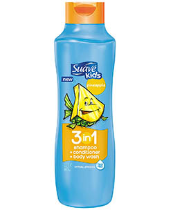 Suave Kids 3 In 1 Shampoo Conditioner and Body Wash