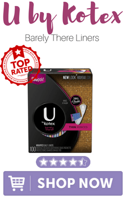 U by Kotex, Barely There Liners