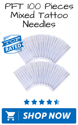 PFT 100 Pieces Mixed Tattoo Needles