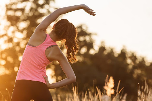 morning exercise with prayer