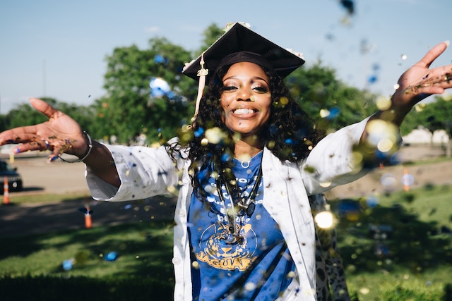 a picture of a nurse graduate