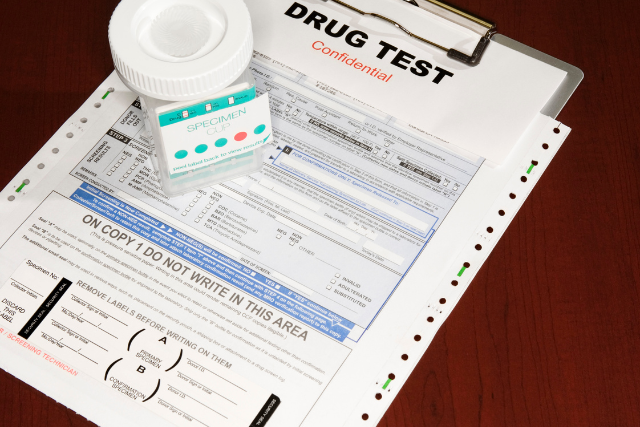 drug test form